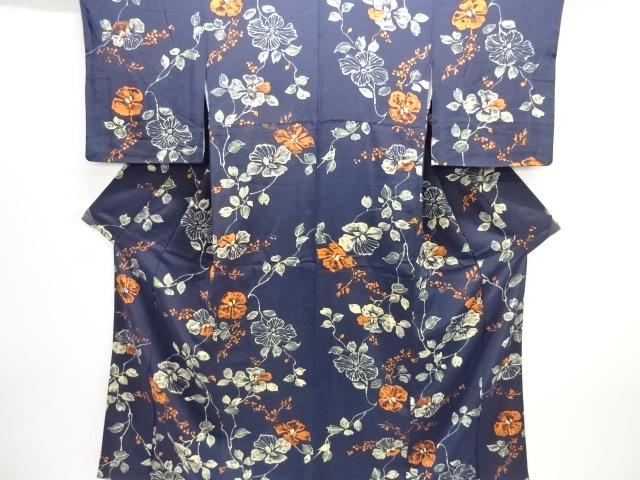 JAPANESE KIMONO / KOMON / BRANCH FLOWER